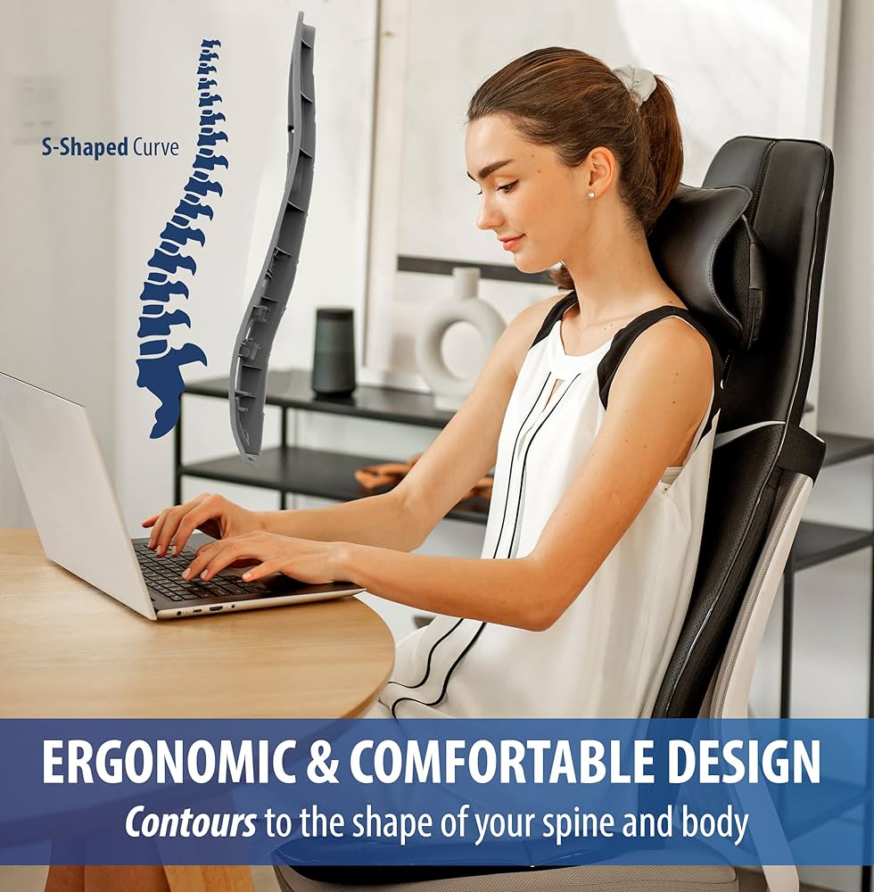 Amazon.com: Zyllion Shiatsu Neck and Back Massager with Heat